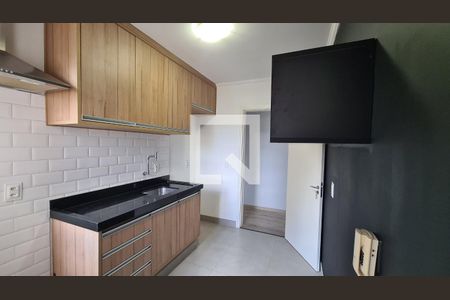 Cozinha de apartamento para alugar com 2 quartos, 60m² em Jardim Shangai, Jundiaí