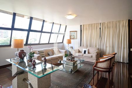 Sala de apartamento à venda com 4 quartos, 323m² em Rudge Ramos, São Bernardo do Campo