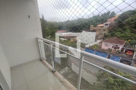 Varanda da Sala de apartamento para alugar com 2 quartos, 60m² em Pechincha, Rio de Janeiro