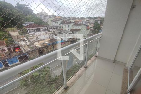 Varanda da Sala de apartamento para alugar com 2 quartos, 60m² em Pechincha, Rio de Janeiro