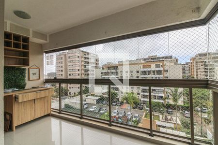 Varanda de apartamento à venda com 3 quartos, 211m² em Recreio dos Bandeirantes, Rio de Janeiro
