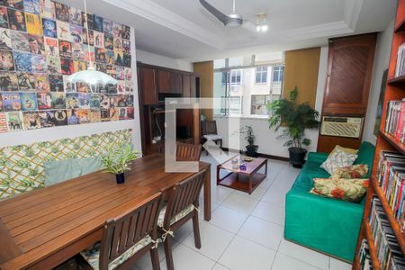 Sala de TV de apartamento à venda com 3 quartos, 204m² em Flamengo, Rio de Janeiro