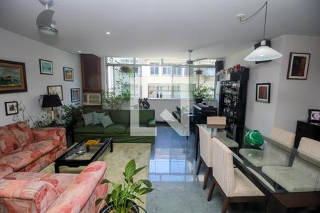Sala de Estar de apartamento à venda com 3 quartos, 204m² em Flamengo, Rio de Janeiro
