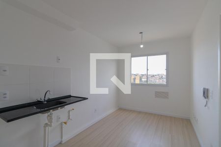 Sala/Cozinha de apartamento para alugar com 1 quarto, 24m² em Vila Nova das Belezas, São Paulo