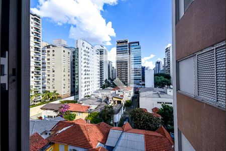 Vista da Sala de apartamento à venda com 2 quartos, 70m² em Jardim Paulista, São Paulo