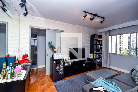 Sala de apartamento à venda com 2 quartos, 70m² em Jardim Paulista, São Paulo
