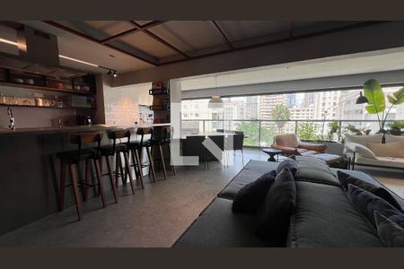 Sala  de apartamento à venda com 2 quartos, 162m² em Pinheiros, São Paulo