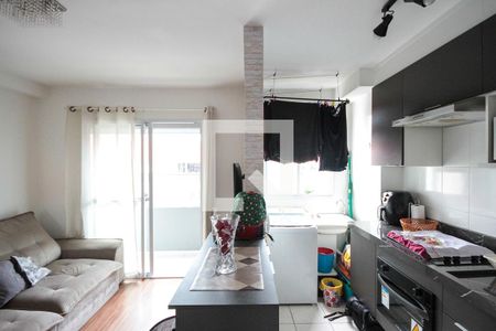 Sala de apartamento para alugar com 2 quartos, 50m² em Vila Metalurgica, São Paulo