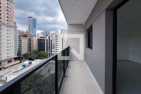 Sacada de kitnet/studio para alugar com 1 quarto, 31m² em Vila Olímpia, São Paulo