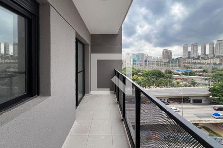 Sacada de kitnet/studio para alugar com 1 quarto, 31m² em Vila Olímpia, São Paulo