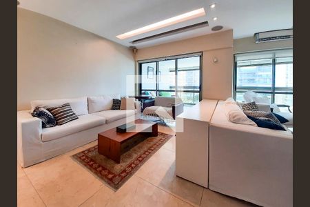 Sala de apartamento à venda com 3 quartos, 137m² em Barra da Tijuca, Rio de Janeiro