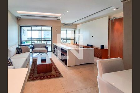 Sala de apartamento à venda com 3 quartos, 137m² em Barra da Tijuca, Rio de Janeiro