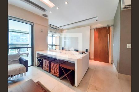 Sala de apartamento à venda com 3 quartos, 137m² em Barra da Tijuca, Rio de Janeiro