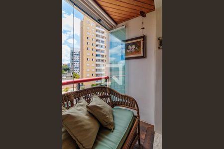 Varanda da Sala de apartamento à venda com 3 quartos, 75m² em Jardim Monte Kemel, São Paulo
