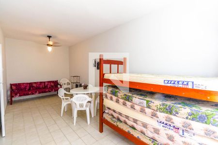 Sala/Quarto de kitnet/studio para alugar com 1 quarto, 35m² em Caiçara, Praia Grande