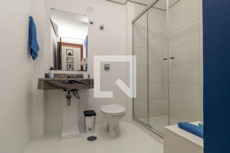 Banheiro de kitnet/studio para alugar com 1 quarto, 31m² em Campos Elíseos, São Paulo