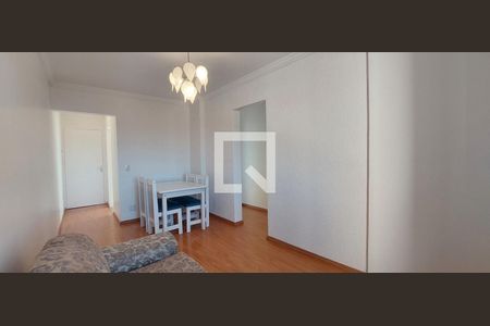 Sala de apartamento para alugar com 2 quartos, 59m² em Vila Alzira, Santo André