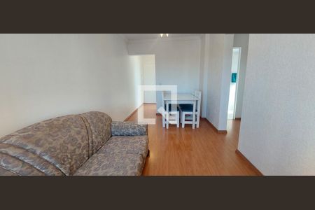 Sala de apartamento para alugar com 2 quartos, 59m² em Vila Alzira, Santo André