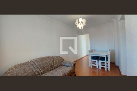 Sala de apartamento para alugar com 2 quartos, 59m² em Vila Alzira, Santo André