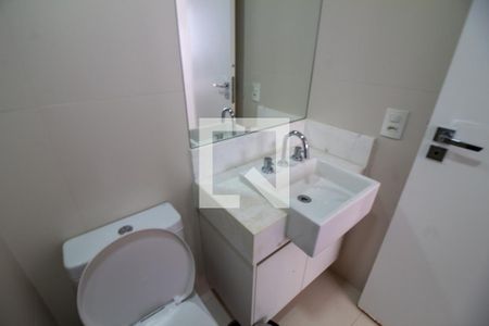 Banheiro da Suíte de apartamento para alugar com 1 quarto, 38m² em Cidade Monções, São Paulo