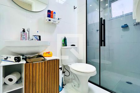 Apartamento à venda com 59m², 2 quartos e 1 vaga Apartamento à venda com 59m², 2 quartos e 1 vagaBanheiro da Suíte