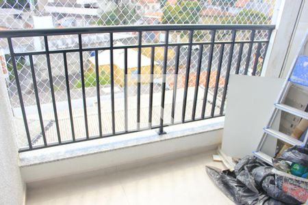 Varanda da sala de apartamento à venda com 2 quartos, 59m² em Jardim Anny, Guarulhos