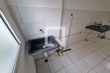 Cozinha - Lavanderia de apartamento para alugar com 2 quartos, 50m² em Jardim Florestan Fernandes, Ribeirão Preto