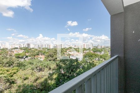 Varanda de kitnet/studio à venda com 1 quarto, 28m² em Brooklin, São Paulo