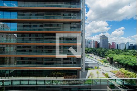 Vista da Varanda do Quarto de kitnet/studio para alugar com 1 quarto, 33m² em Consolação, São Paulo