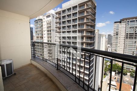 Sala, Terraço de apartamento para alugar com 2 quartos, 57m² em Vila Nova Conceição, São Paulo