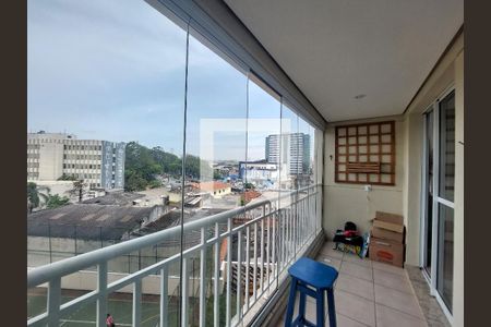 Varanda da Sala de apartamento para alugar com 3 quartos, 80m² em Vila Campo Grande, São Paulo