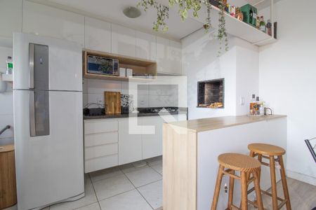 Cozinha de apartamento à venda com 2 quartos, 50m² em Passo das Pedras, Porto Alegre