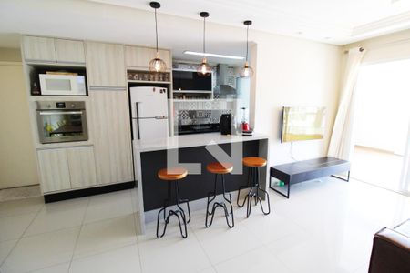 Sala/Cozinha de apartamento à venda com 2 quartos, 75m² em Vila Andrade, São Paulo