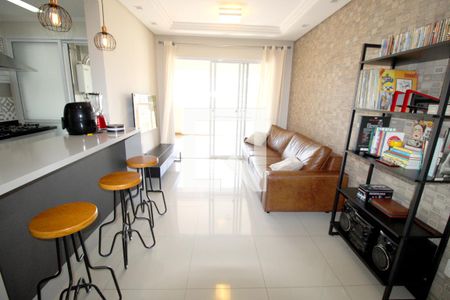 Sala/Cozinha de apartamento à venda com 2 quartos, 75m² em Vila Andrade, São Paulo