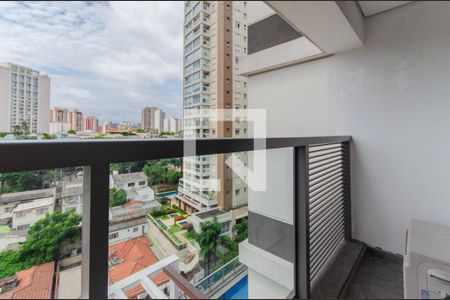 Varanda de kitnet/studio para alugar com 1 quarto, 25m² em Vila Mariana, São Paulo