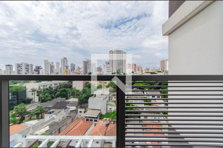 Varanda de kitnet/studio para alugar com 1 quarto, 25m² em Vila Mariana, São Paulo