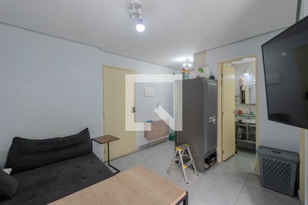 Sala/Cozinha de apartamento à venda com 1 quarto, 29m² em Centro Histórico de São Paulo, São Paulo