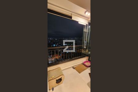 Vista da Sala de apartamento para alugar com 1 quarto, 55m² em Marapé, Santos