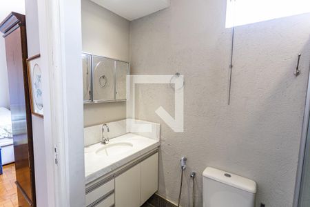 Banheiro da Suíte de apartamento à venda com 3 quartos, 100m² em Serra, Belo Horizonte