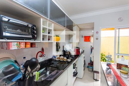 Sala e Cozinha de apartamento à venda com 2 quartos, 40m² em Vila Príncipe de Gales, Santo André