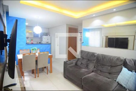 Sala  de apartamento à venda com 2 quartos, 42m² em São José, Canoas