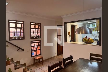Sala de Jantar de casa à venda com 3 quartos, 129m² em Vila Hamburguesa, São Paulo