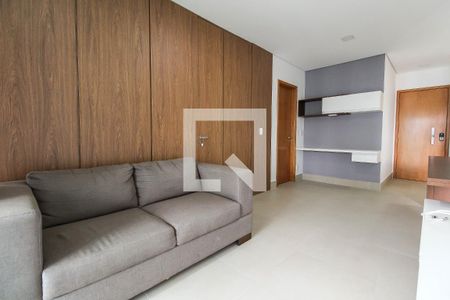 Sala de apartamento para alugar com 1 quarto, 54m² em Vila Regente Feijó, São Paulo