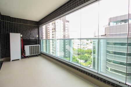 Varanda da Sala de apartamento para alugar com 1 quarto, 54m² em Vila Regente Feijó, São Paulo