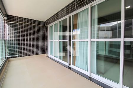 Varanda da Sala de apartamento para alugar com 1 quarto, 54m² em Vila Regente Feijó, São Paulo