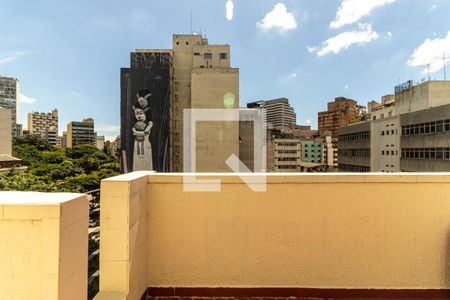 Varanda de apartamento para alugar com 1 quarto, 64m² em República, São Paulo