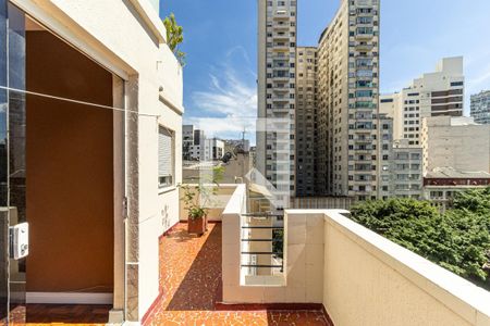 Varanda de apartamento para alugar com 1 quarto, 64m² em República, São Paulo