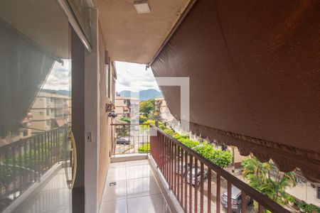 Varanda da Sala de apartamento para alugar com 2 quartos, 60m² em Campo Grande, Rio de Janeiro