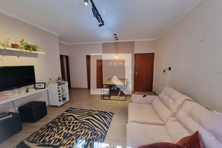 Sala de apartamento para alugar com 2 quartos, 80m² em Residencial Florida, Ribeirão Preto