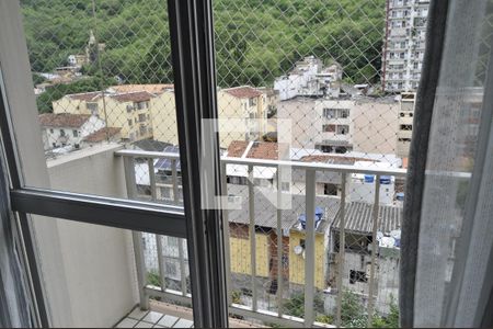 Vista da Sala de apartamento à venda com 1 quarto, 48m² em Riachuelo, Rio de Janeiro